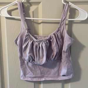 Hollister crop tank top.